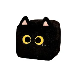 Игрушка мягкая ТАМ-ТАМ Кот-кубик черный арт.2311379003-1