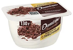 Творожный продукт ДАНИССИМО Браво с шоколадом бзмж 6.7% 130г