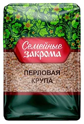 Перловая крупа СЕМЕЙНЫЕ ЗАКРОМА м/у 800г