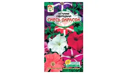 Семена ССС Петуния Смесь окрасок гибридная  0.1г