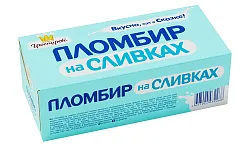 Мороженое ГРОСПИРОН Пломбир на сливках бзмж коробка 240г