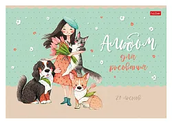 Альбом для рисования ХАТБЕР Для мальчиков А4 20л