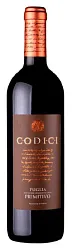 Вино КОДИЧИ Примитиво Апулия красное п/сух 14% ст/б 0.75л