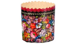 Набор форм для куличей ДОМАШНЯЯ КУХНЯ бумажные 4шт