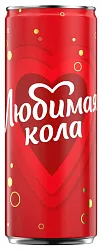 Газ.напиток ЛЮБИМЫЙ Любимая кола ж/б 0.33л