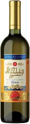 Вино ГРУЗВИНПРОМ Алазанская долина белое п/сл 11-12% ст/б 0.75л