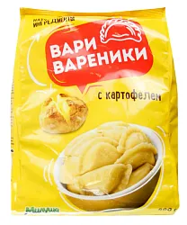 Вареники ВАРИ ВАРЕНИКИ с картофелем 800г