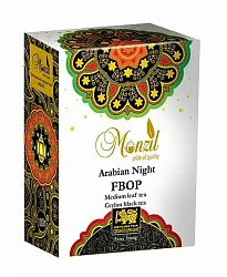 Чай МОНЗИЛ Арабская ночь ФБОП черный 100г