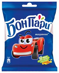 Жевательный мармелад БОН ПАРИ Машинки 75г