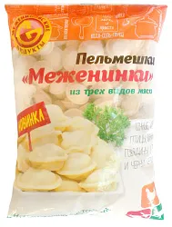 Пельмени МЕЖЕНИНОВСКАЯ ПФ Меженинки 900г
