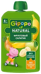 Пюре ГИПОПО фруктовый салатик м/у 90г