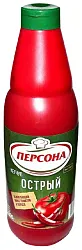 Кетчуп ПЕРСОНА острый пэт 800г