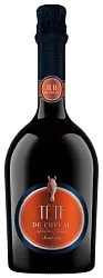 Игристое вино ТЕТ де ШЕВАЛЬ белое п/сух 12% ст/б 0.75л
