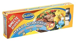 Набор СЕЛЕСТА Рукав 3м+Фольга 5м+Бумага для выпечки 5м