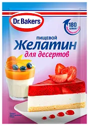 Желатин ДОКТОР БЕЙКЕРС для десертов м/у 10г