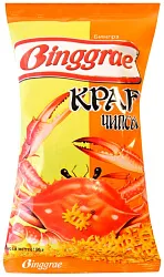 Чипсы БИНГРЭ крабовые 80г