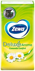 Платочки бумажные ЗЕВА Делюкс ромашка м/у 10шт