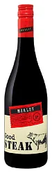 Вино ГУД СТЕЙК Мерло красное сух 10-12% ст/б 0.75л