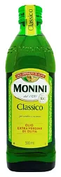 Масло оливковое МОНИНИ экстра вирджин ст/б 500мл