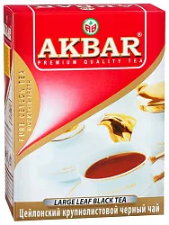 Чай АКБАР Цейлонский крупнолистовой 100г