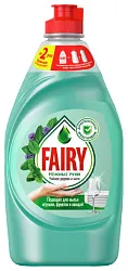 Средство для мытья посуды ФЕЙРИ Нежные руки Чайное дерево и мята 450мл