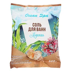 Соль для ванн ЛАБОРАТОРИЯ КАТРИН Морская 500г