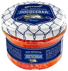 Икра лососевая ПУТИНА кеты зернистая ст/б 240г