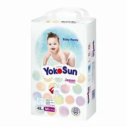 Подгузники-трусики ЙОКОСАН М 6-10кг 48шт