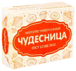 Маргарин ЧУДЕСНИЦА Универсальный 55% 150г