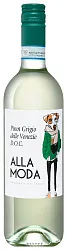Вино АЛЛА МОДА Пино Гриджо белое сух 11.5% ст/б 0.75л