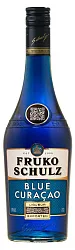 Ликер ФРУКО ШУЛЬЦ Кюрасао Блю 24% ст/б 0.7л