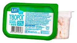 Творог ЛАКТ бзмж 5% 250г