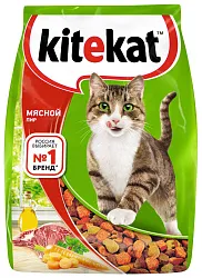 Корм для кошек КИТЕКЕТ Мясной пир 350г