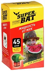 Жидкость СУПЕР БАТ от мух 45 дней 30мл