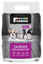 Пеленки для животных ГАММА 400*600мм 5шт