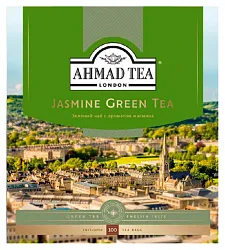 Чай АХМАД зеленый с жасмином 100пак