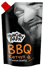 Кетчуп ГОЛОДНЫЙ ПАПА Барбекю д/пак 480г