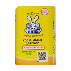 Крем-мыло детское УШАСТЫЙ НЯНЬ Пантенол 90мл
