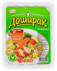 Лапша б/п ДОШИРАК курица 90г
