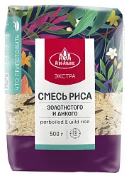 Смесь АГРО-АЛЬЯНС золотистого и дикого риса м/у 500г