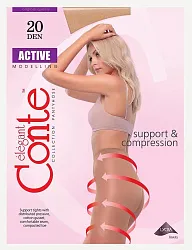 Колготки КОНТЕ Актив 20ден натурал 3