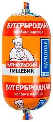 Колбаса БАРНАУЛЬСКИЙ ПИЩЕВИК Бутербродная 380г