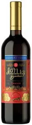 Вино ГРУЗВИНПРОМ Алазанская долина красное п/сл 11-12% ст/б 0.75л
