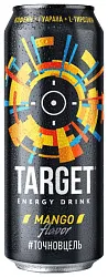 Энергетический напиток ТАРГЕТ манго ж/б 0.45л
