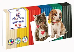 Пластилин АТТОМИКС Классический 6цв