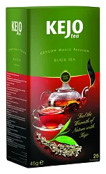 Чай КЕЖО Цейлон Мэджик Пешон черный 25пак