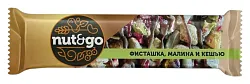 Батончик НАТ&ГОУ фисташка кешью малина 28г