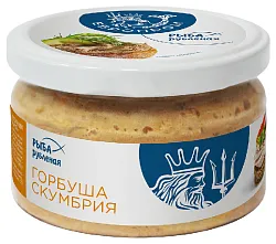 Рыба рубленая ЕВРОПРОМ Классическая горбуша скумбрия 180г