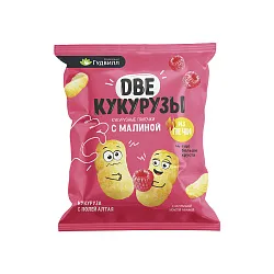 Палочки кукурузные ДВЕ КУКУРУЗЫ малина 70г