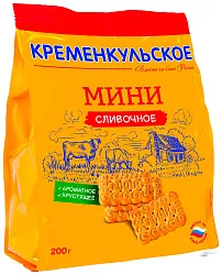 Печенье КРЕМЕНКУЛЬСКОЕ Мини с сыром 200г